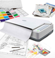 Планшетный сканер Plustek OpticPro A320E 0309TS A3 800x800 dpi 48 bit 7.7 стр/мин Grey (0309TS) - изображение 3