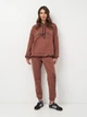 Спортивный костюм утепленный женский Olis-Style Элана 46 Какао (ROZ6501056074) - изображение 1