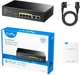 Комутатор Cudy 6 портів PoE+Switch 60W метал чорний (LKMTR_838105) - зображення 5