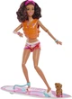 Кукла Barbie Барбі з дошкою для серфінгу та домашнім цуценям HPL69 Mattel - зображення 2