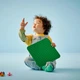 Конструктор LEGO DUPLO Зеленая строительная пластина 1 деталь (10460) - изображение 5