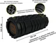 Набор Массажный ролик-валик для МФР и йоги EasyFit Solid Roller v.1.1s 33 см роллер-массажер для спины, ног, рук и шеи EF-2050-BK Черный (56002951) + Скакалка скоростная EasyFit EF-1912 260 см Черная (56003343) - изображение 7