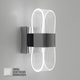 Светильник настенный светодиодный, бра LUMINARIA LUMIERA SQUARE 12W S ON/OFF CHROME/CLEAR 220V IP20 - изображение 1