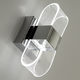 Светильник настенный светодиодный, бра LUMINARIA LUMIERA SQUARE 12W S ON/OFF CHROME/CLEAR 220V IP20 - изображение 5