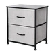Комод побутовий LUMINARIA PERFECT GRAY 2B (органайзер для зберігання речей та одягу) - зображення 1