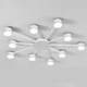 Люстра потолочная LUMINARIA RAY SLIM 10xGX53 WHITE 220V IP20 - изображение 1