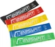 Набор Резинки EasyFit для фитнеса набор из 5 шт EF-1813 (56002831) + Массажный ролик-валик для МФР и йоги EasyFit Solid Roller EF-2053-V v.2.2s 45х13 см Фиолетовый (56003492) - изображение 3