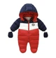 Дитячий зимовий комбінезонз Momo Bear на міху, 3 кольори, утеплений, на застібці р.1 рік, 83см - изображение 2