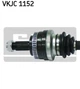 SKF BMW піввісь задня права E46 SKF (VKJC1152) - зображення 2