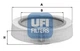 Повітряний фільтр UFI (3021700) - зображення 1