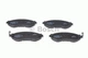 Колодка гальм. диск. CHEVROLET LACETTI, DAEWOO NUBIRA передн. вир-во Bosch Bosch (0986494343) - зображення 2
