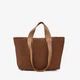 Сумка женская замшевая шоппер большая Regina Notte Shopper 3791 Темно-рыжий - изображение 1