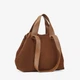 Сумка женская замшевая шоппер большая Regina Notte Shopper 3791 Темно-рыжий - изображение 3