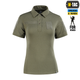 Поло тактичне M-Tac Lady Army Olive (L) 65/35 80027062-L - изображение 2