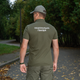 Поло з світловідбивним написом НГУ M-Tac Army Olive (XL) 65/35 80033062-XL - изображение 10