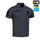 Поло тактичне M-Tac Premium Dark Navy Blue 3XL 80030015-3XL - изображение 3