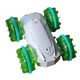 Трюковая машинка перевертыш на радиоуправлении Remote control car 1841-2 LED USB Зеленая - изображение 3