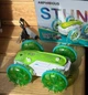 Трюковая машинка перевертыш на радиоуправлении Remote control car 1841-2 LED USB Зеленая - изображение 8