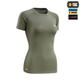 Футболка M-Tac Ultra Light Polartec Lady Army Olive XL 51406062-XL - изображение 3