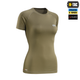 Футболка M-Tac Ultra Light Polartec Lady Dark Olive 2XS 51406048-2XS - зображення 3