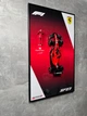 Коллекционная Модель Bburago F1 с АРТ Рамкой на Стену 50x30 см F1 Ferrari SF-23 Season Model Car Масштаб 1/24 #16 Charles Leclerc (18-26809) / Феррари / Дополнительно Фигурка Шарль Леклер - изображение 5