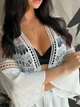Туника-халат для пляжа Z.Five 32002 белый (бедра 103-106 см) 42 (XL) - изображение 2