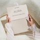 Готова дизайнерська штора на стрічці Room99 Aura 140 х 280 см (5908224007940) світло-бежева - изображение 4