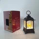 Новогодний декоративный светильник-фонарь Brown с LED-подсветкой, размер 13×6×6 см, NDCV-24-Brown - изображение 1