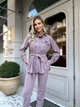 Fashions • Женский вельветовый костюм Лойд Fashions 46-48 пудра (1015-бу) - изображение 8