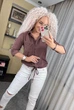 Fashions • Сорочка жіноча Наталі Fashions 54 шоколад (4763-ді) - зображення 3