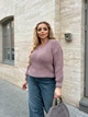 Fashions • Светр жіночий оверсайз Ніка Fashions 44-56 мокко (231-нс) - зображення 5