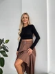 Fashions • Юбка женская Монро Fashions 46-48 шоколад (1824-бу) - изображение 6