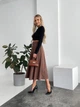 Fashions • Юбка женская Монро Fashions 46-48 шоколад (1824-бу) - изображение 8