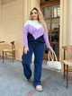 Fashions • Жіночий светр Вірджинія Fashions 44-56 бузок (331-нс) - зображення 9