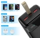 УМБ Choetech B730 30000mAh 22.5W PD QC3.0 Black (B730-ACBK) - зображення 4