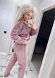 Fashions • Велюровый спортивный костюм Maura Fashions 44 пудра (1605-ди) - изображение 4