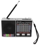 Радіоприймач радіо Golon RX 8866 FM/Usb/Sd Silver - зображення 1