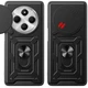 Чехол Fiji Camera Defence для Xiaomi Redmi 14C бампер с защитой камеры и подставкой Black - изображение 2