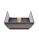 Тумба підвісна Qtap Robin 800х580х500 GRAPHITE/WHITISH OAK QT1374TPВ8002NGWO - изображение 7