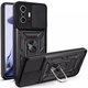 Чехол Fiji Camera Defence для Xiaomi 11T / 11T Pro бампер с защитой камеры и подставкой Black - изображение 1