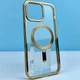 Чохол Wave Sides Chrome Case MagSafe Box iPhone 16 Gold - зображення 1