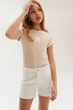 Шорты H&M 1212739 164см белый - изображение 1