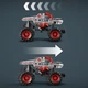 Конструктор LEGO Technic Monster Jam ThunderROARus с инерционным двигателем 232 детали (42200) - изображение 8