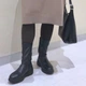 Женские сапоги Uniqlo 569611316 37 Черные (1159827307) - изображение 5