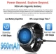 Смарт-годинник з Українським меню та додатком з акумулятором на 960мАг Blackview W50Pro 1.45, IP68 Call Black/ЧОРНИЙ (W50PB) - зображення 7