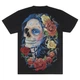 Футболка Muerte and Roses (blue hair) (3D, світиться в темряві) (Rock Chang, 3D-Special Effects-The Absolute collections-glow in the dark), Розмір L - изображение 2