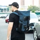 Городской рюкзак RollTop синий для ноутбука на 20-25 литров РоллТоп Rytm для путешествий - изображение 11