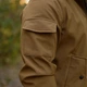 Чоловічий Комплект Куртка Softshell + Штани на флісі / Костюм Intruder койот розмір S - зображення 7
