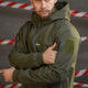 Тактична форма Oblivion Tactical Softshell куртка з капюшоном + штани олива розмір M - зображення 5