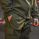 Тактична форма Oblivion Tactical Softshell куртка з капюшоном + штани олива розмір M - зображення 8